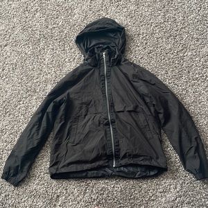 Athletic Works, black wind breaker/rain jacket